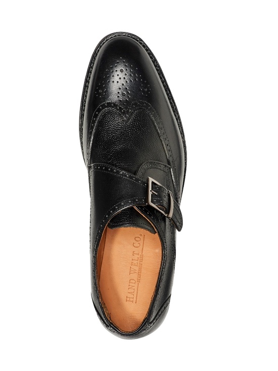 Roosevelt III Wingtip Single Monk Strap